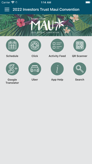 Investors Trust Convention App Screenshot