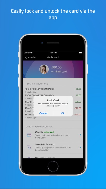 nimbl: Pocket Money App & Card screenshot-5