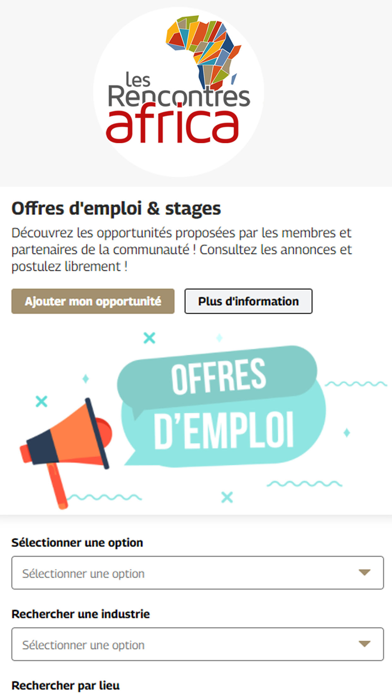 Rencontres Africa Screenshot