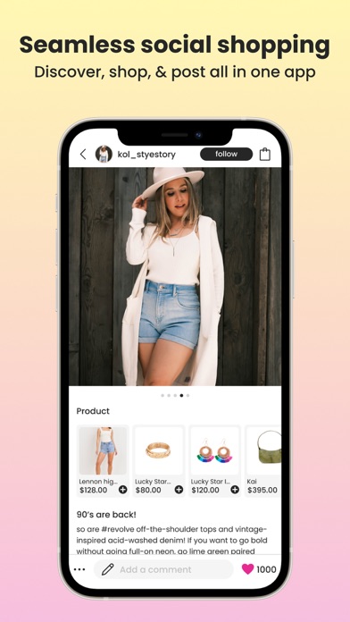 KOL Kollectin Shopping Screenshot