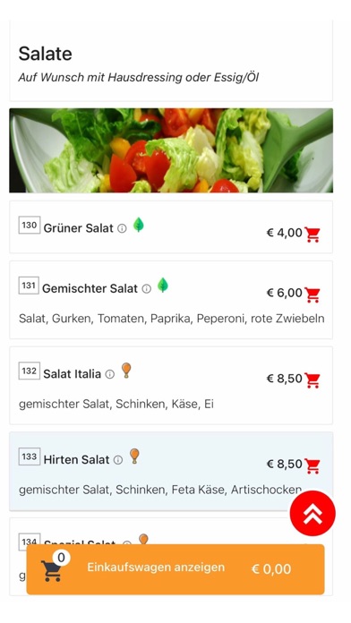 Napoli Pizza Heimservice Screenshot