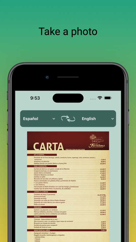 #3. My Camera Translator (iOS) 게시자: Laszlo Mile