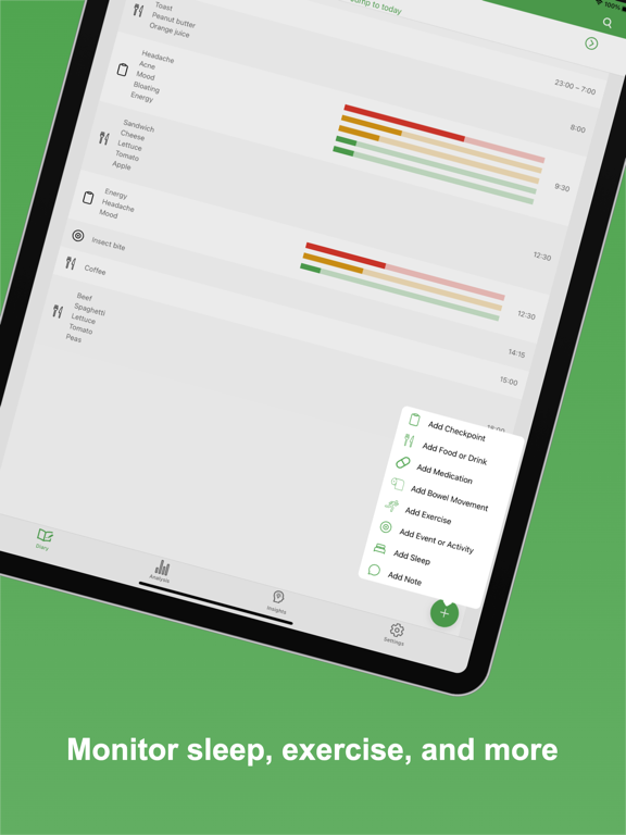 Eat Smart Kiwi: Food Diary iPad screenshot 8 - Health & Fitness app