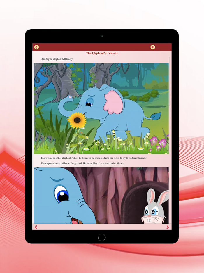 English story with real voice