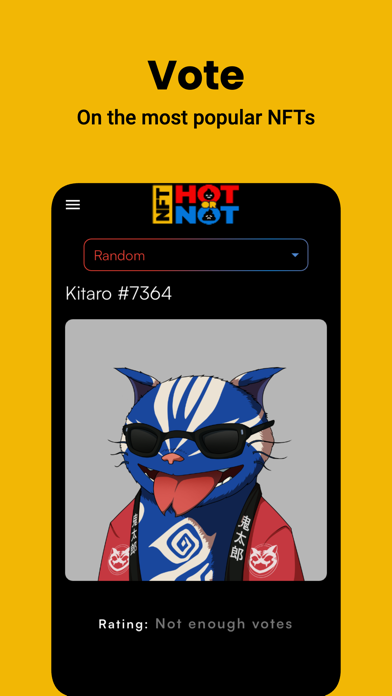 NFT Hot or Not Screenshot