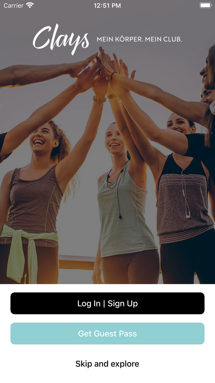 Clays Mein Körper. Mein Club.