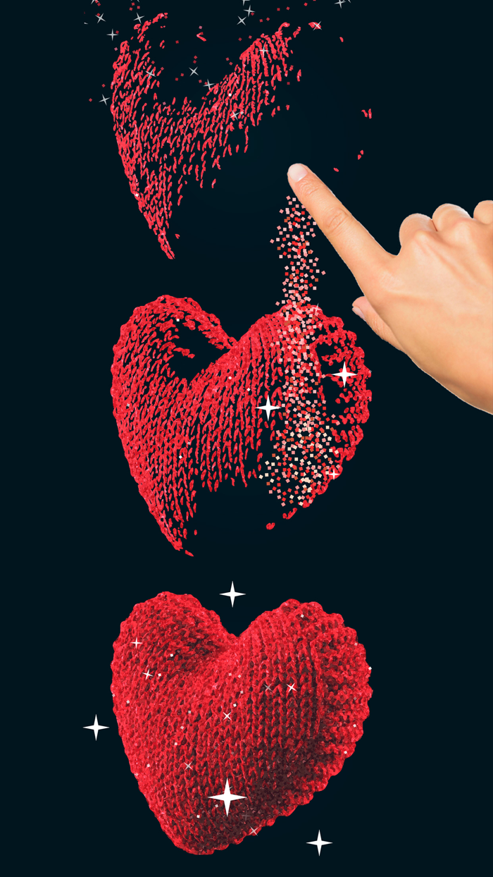 Glitty - color glitter art