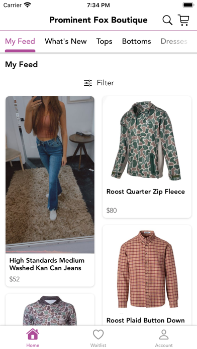 Prominent Fox Boutique Screenshot