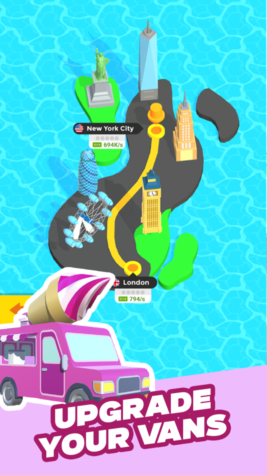 #2. Van Idle (iOS) Podle: Prota Games Studio