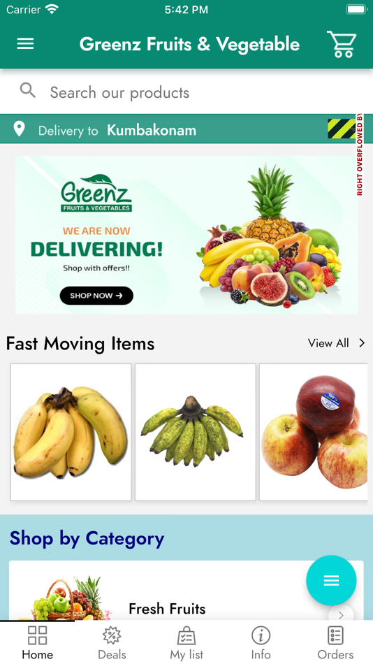 Greenz Fruits & Vegetable - 5.00.10 - (iOS)