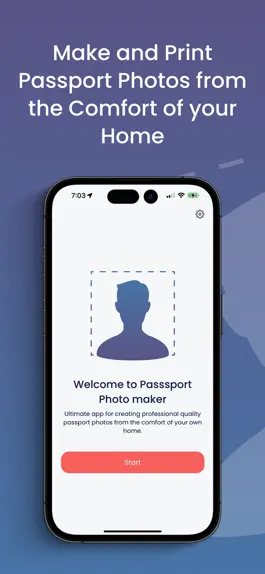 Game screenshot Passport Photo Maker & Printer apk