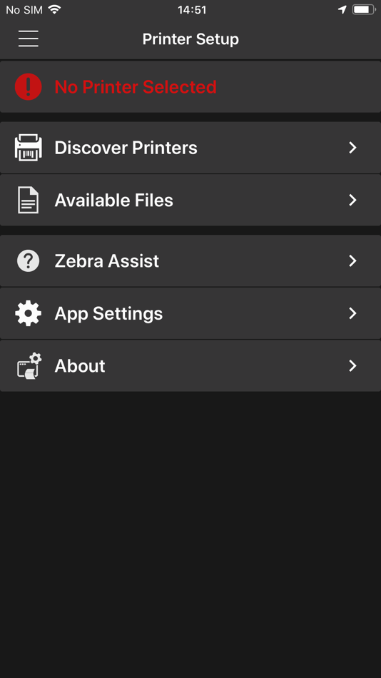 #1. Zebra Printer Setup Utility (iOS) 来自: Zebra Technologies Corporation