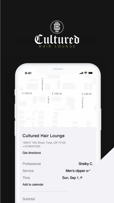 Cultured Hair Lounge Screenshot