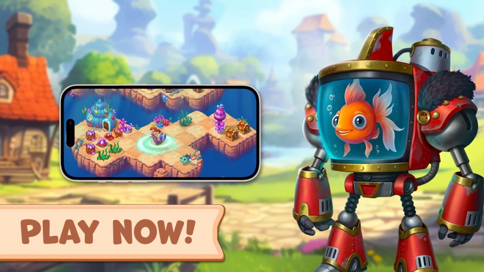 #2. Mergest Kingdom: merge puzzle (macOS) โดย: Clever Apps Pte Ltd