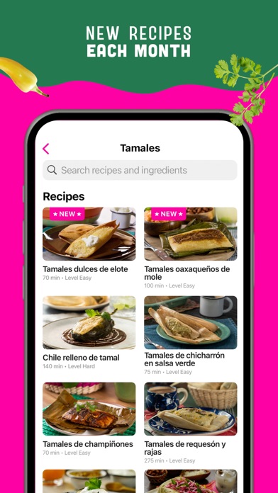 Real Mexican Recipes Screenshot