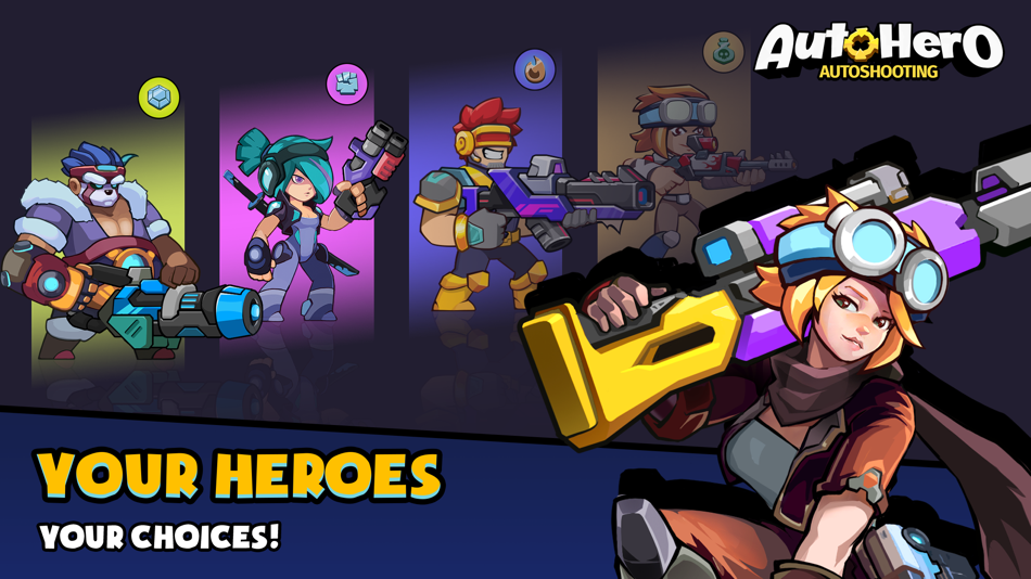 #2. Auto Hero: AutoFire platformer (iOS) 由: Duong Luong