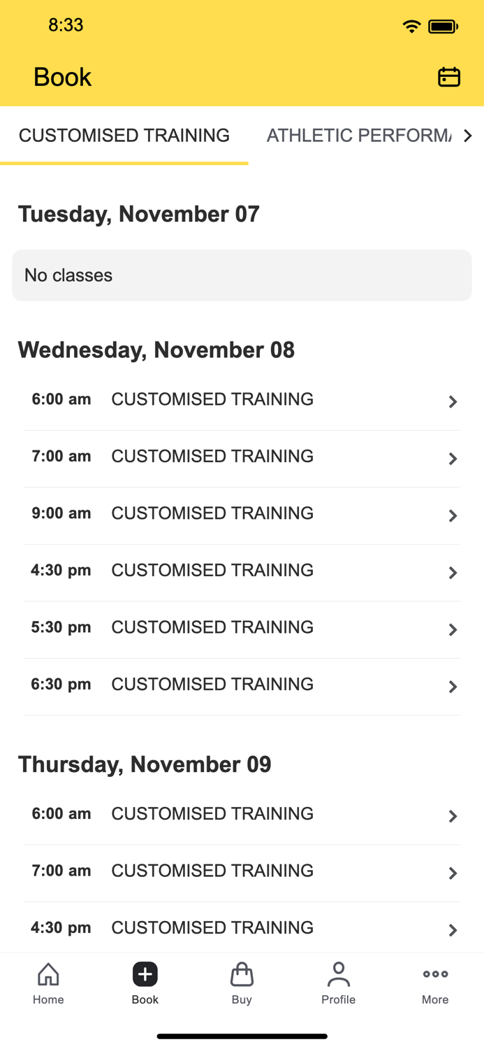 Unified Fitness Systems