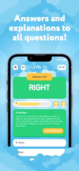 Game screenshot The Bible Trivia & Quiz hack