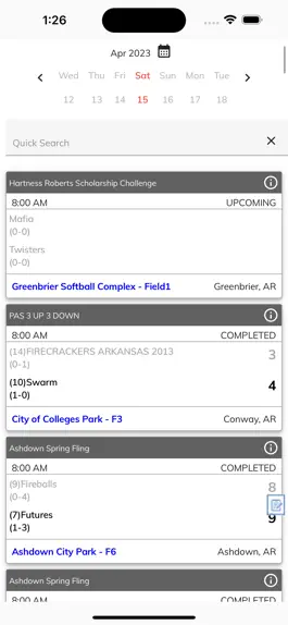 Game screenshot USA Softball of Arkansas hack