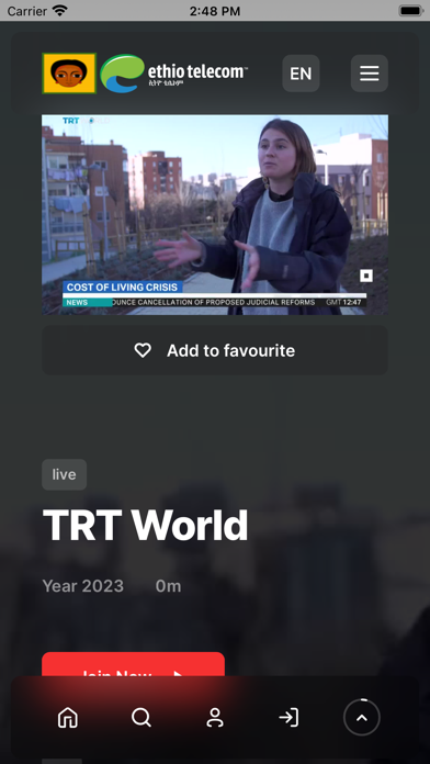 habeshaview.tv Screenshot