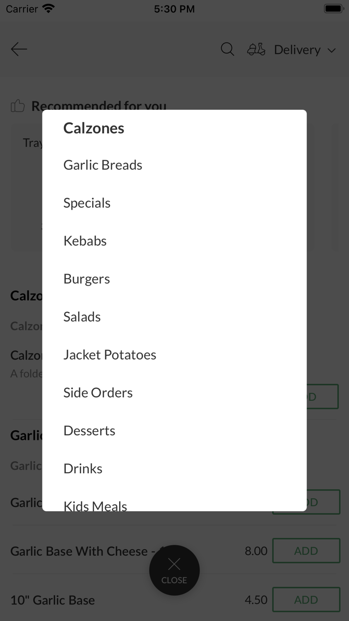 Pizza Italia Liverpool