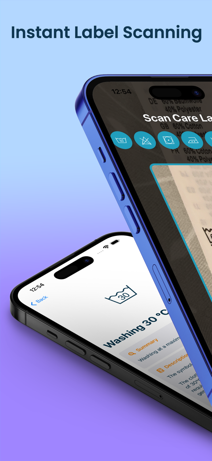 Laundry Symbols AI Scanner