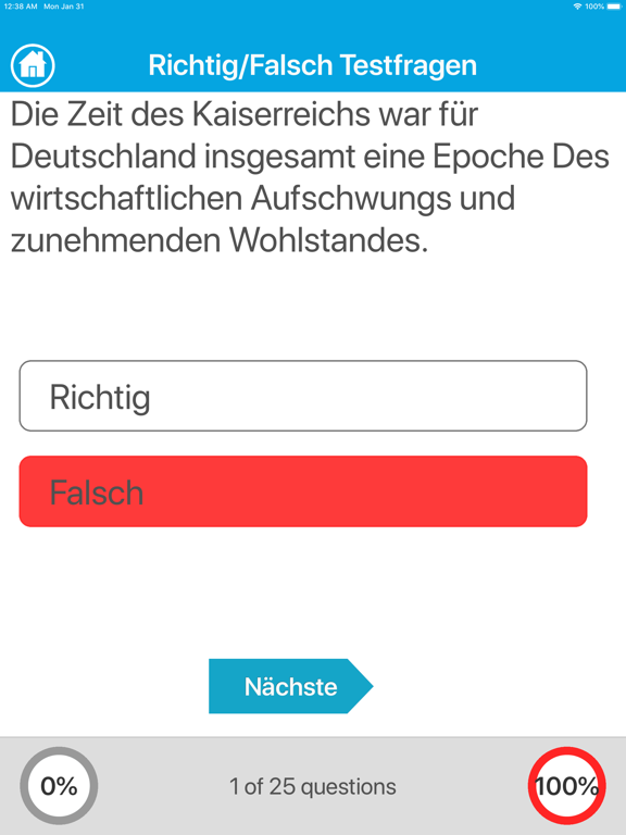 Screenshot #6 pour Deutsche Geschichte Quiz