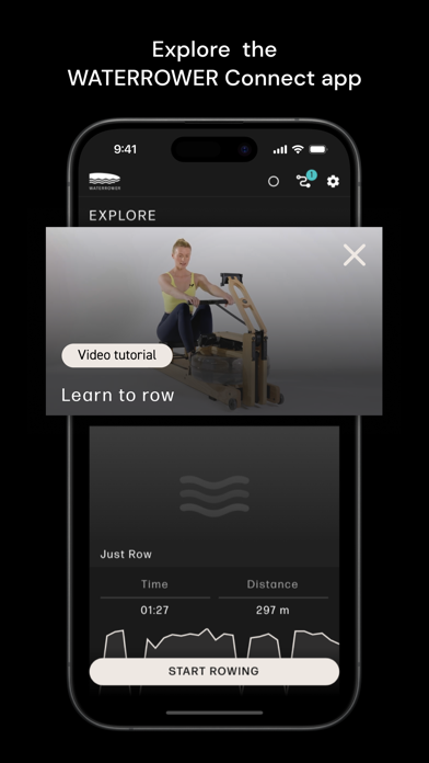 Screenshot #3 pour WATERROWER Connect