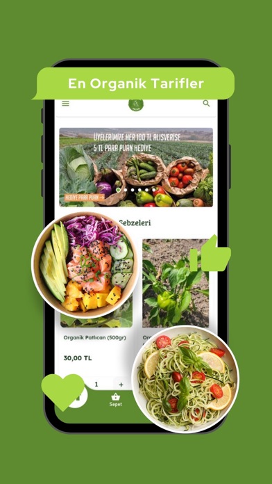 Organik Pazar Screenshot