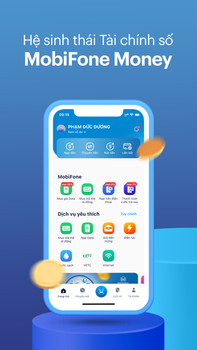 MobiFone Money Screenshot