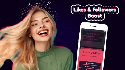 TikLikes Fast Tok Followers Screenshot