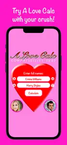 A Love Calc: Calculator Test screenshot #1 for iPhone