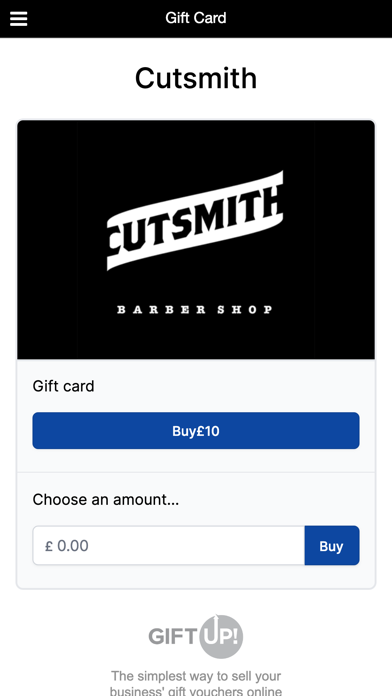 Cutsmith Barbers Screenshot