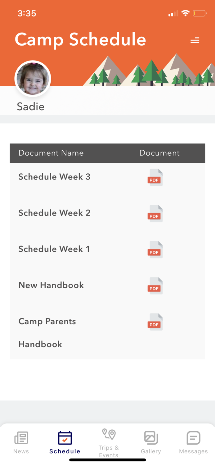 The Camp App
