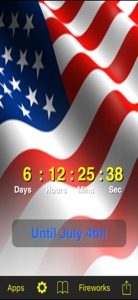 July 4th Countdown screenshot #3 for iPhone