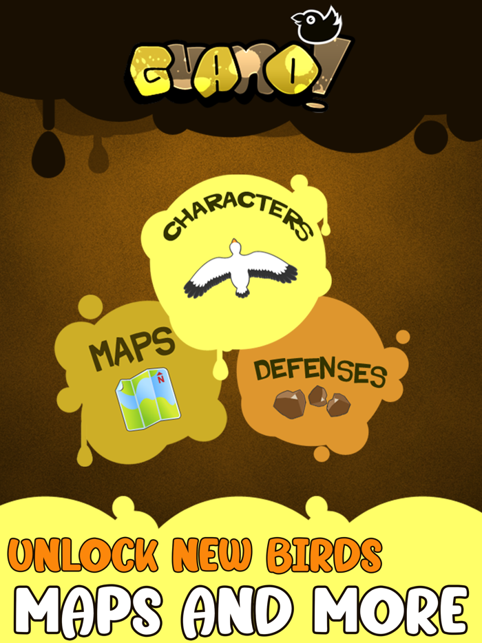 Guano Birds Poop Head Hunter