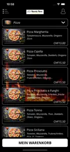 Nuvola Nera Pizza screenshot #2 for iPhone