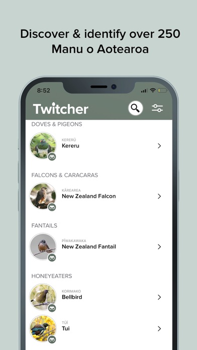 Twitcher: NZ Bird Watching Appのおすすめ画像3