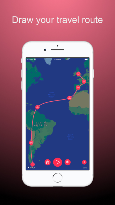 Travel Map Zenkou Screenshot