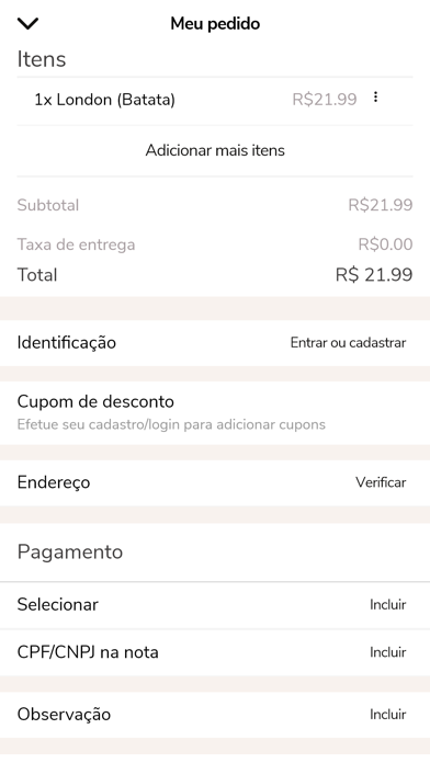 Cidadão do Mundo Burguers Screenshot