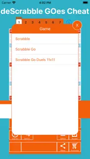descrabble goes cheat & solver iphone screenshot 4