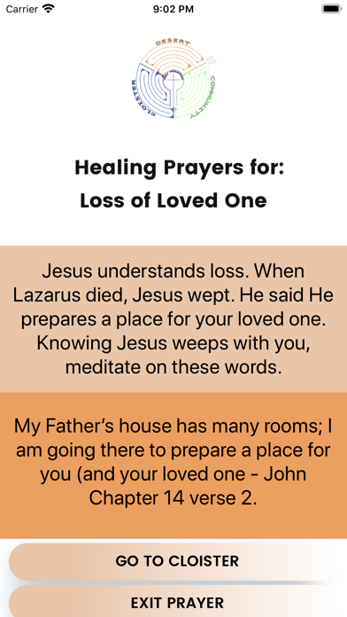 Healing Prayer Labyrinth Screenshot
