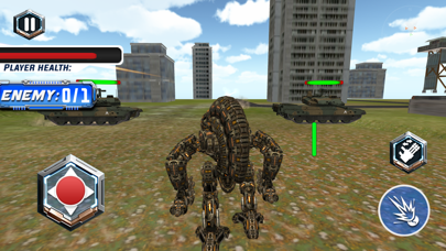 Tanks Vs Robots Futuristic War Screenshot