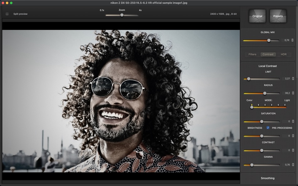 #2. Cinematic Photo Effects (macOS) Podle: Valentino Frati