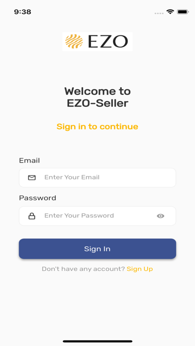 EZO Seller Screenshot