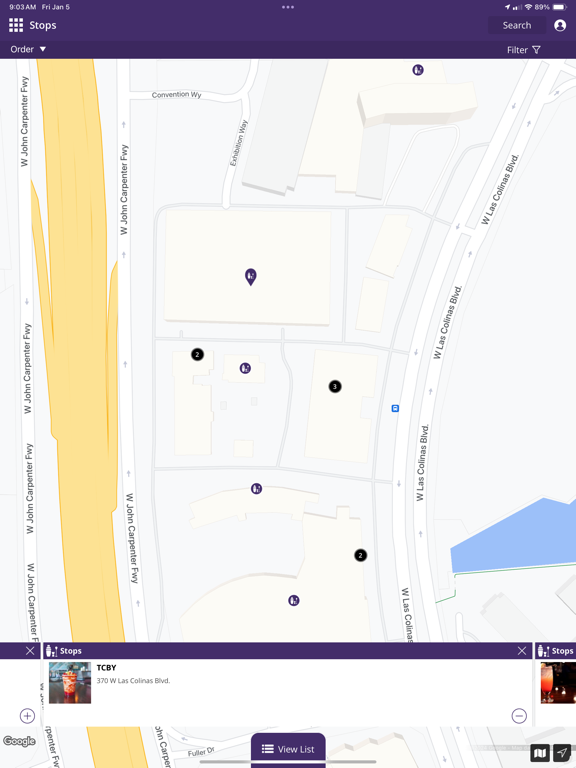 Irving On The Rocks iPad screenshot 5 - Travel app