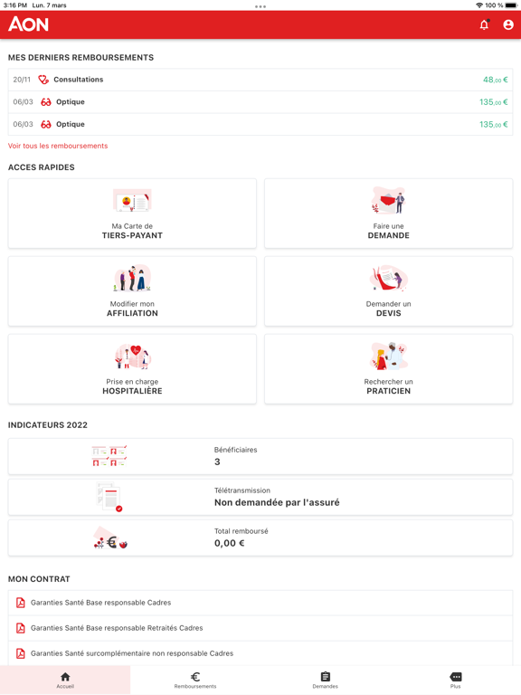 Screenshot #5 pour MySanté by Aon