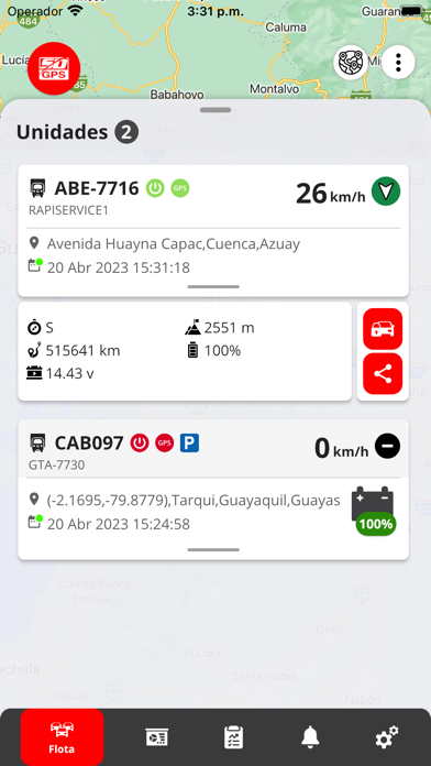 SuperDealer GPS Screenshot