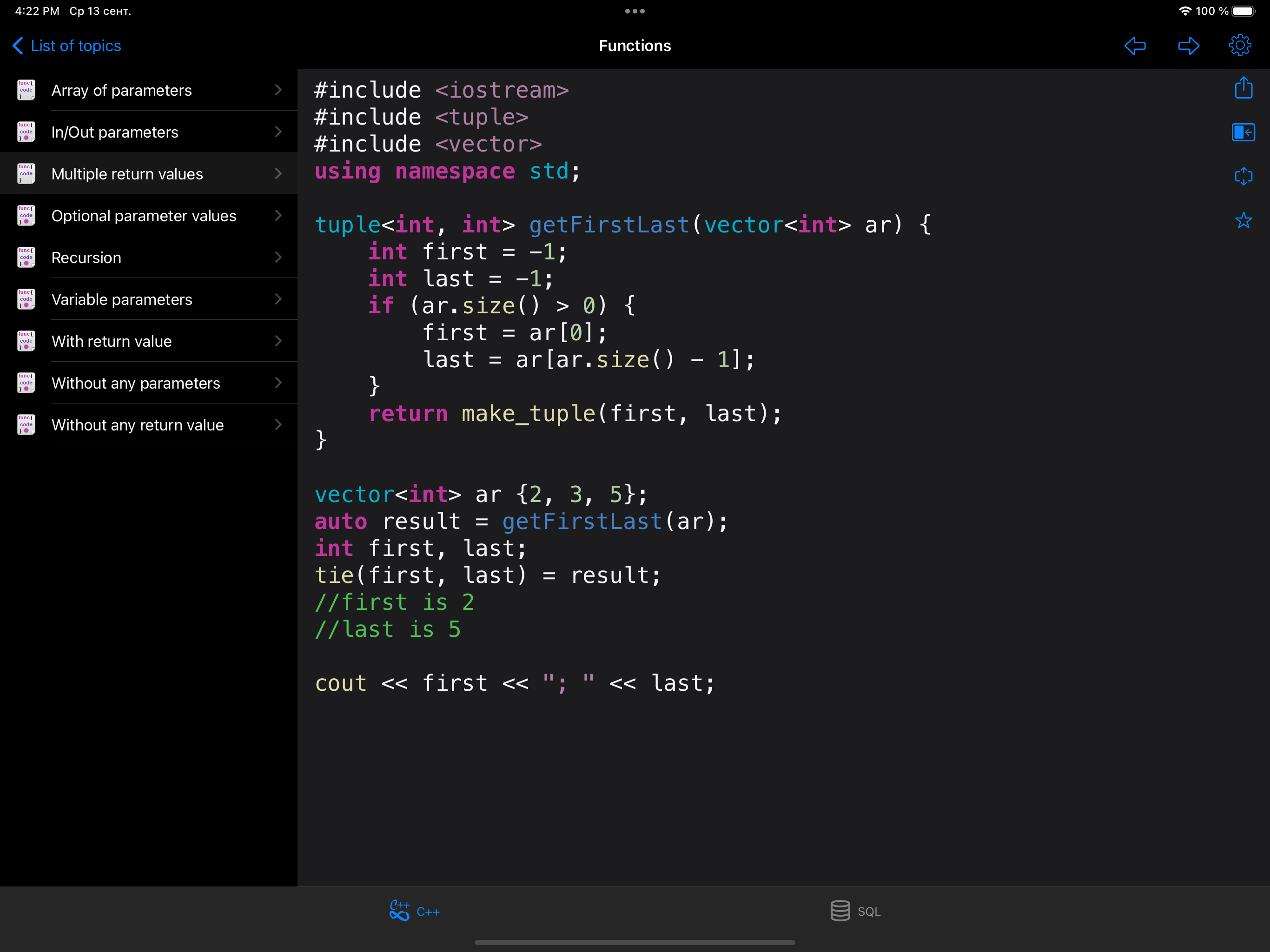C++ Recipes