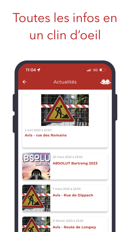 #2. Bertrange (iOS) 由: Administration communale de Bertrange
